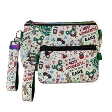 Load image into Gallery viewer, Disney Christmas Wristlet Bag
