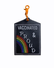 Load image into Gallery viewer, Vaccinated &amp; Proud Vaccination Card Holder
